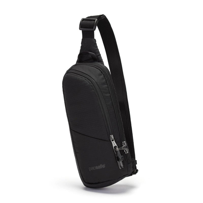 Pacsafe حقيبة س sling مضادة للسرقة Pacsafe Vibe 150 سعة 2.5 لتر، سوداء - Image 2